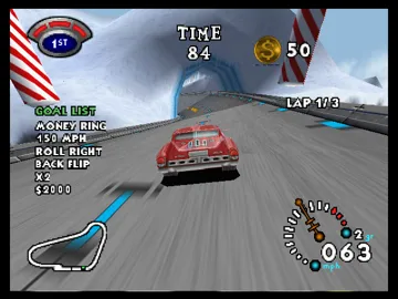 Stunt Racer 64 (USA) screen shot game playing